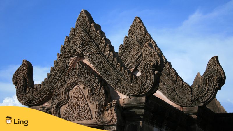 parler le khmer
Temple de Preah Vihear au Cambodge