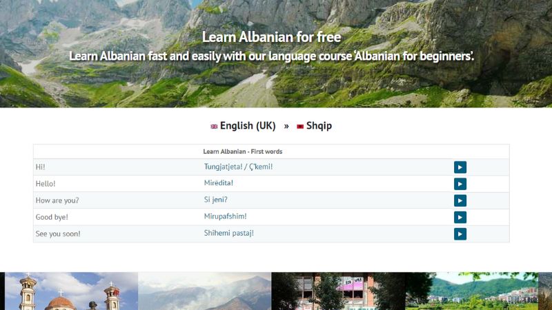 50 Languages-Albanian Online Courses-Ling