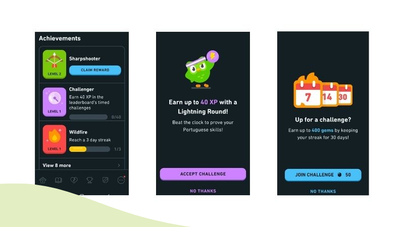 Duolingo review motivation rewards system
