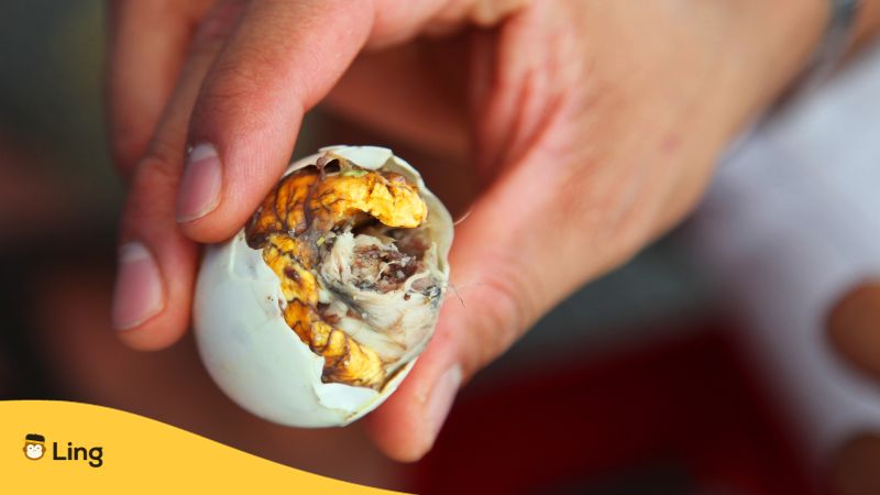 Eating balut is a filipino thing