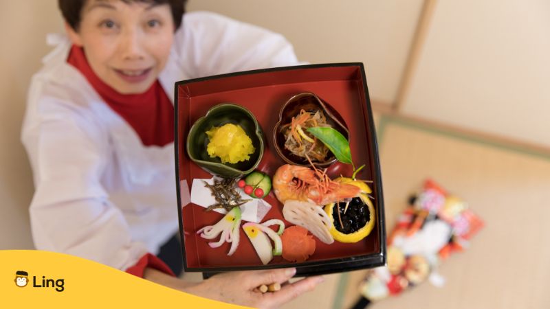 Food for Shogatsu - japanese new year celebration