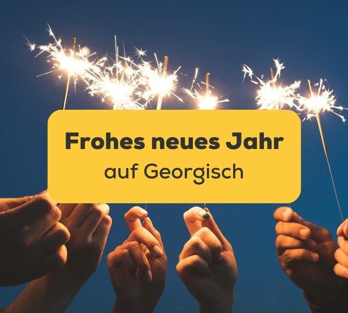 Freunde feiern Silvester in Georgien. Lerne 8+ authentische Möglichkeiten, frohes neues Jahr auf Georgisch zu wünschen mit der Ling-App.