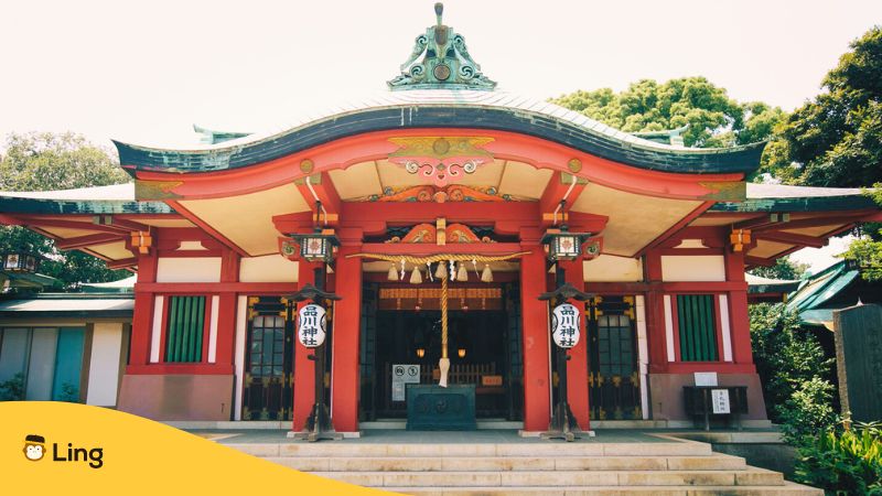 Shinagawa Shrine In Tokyo