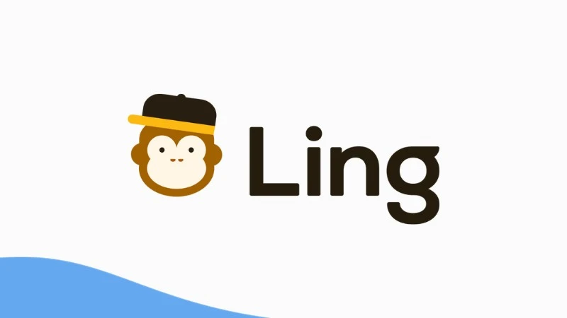 advanced Albanian apps - Ling app monkey logo
