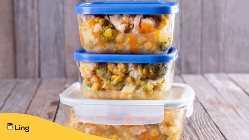 Food containers for Filipino in America