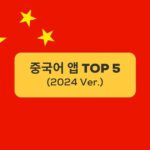 중국어 앱 TOP 5 TOP 5 Chinese Apps