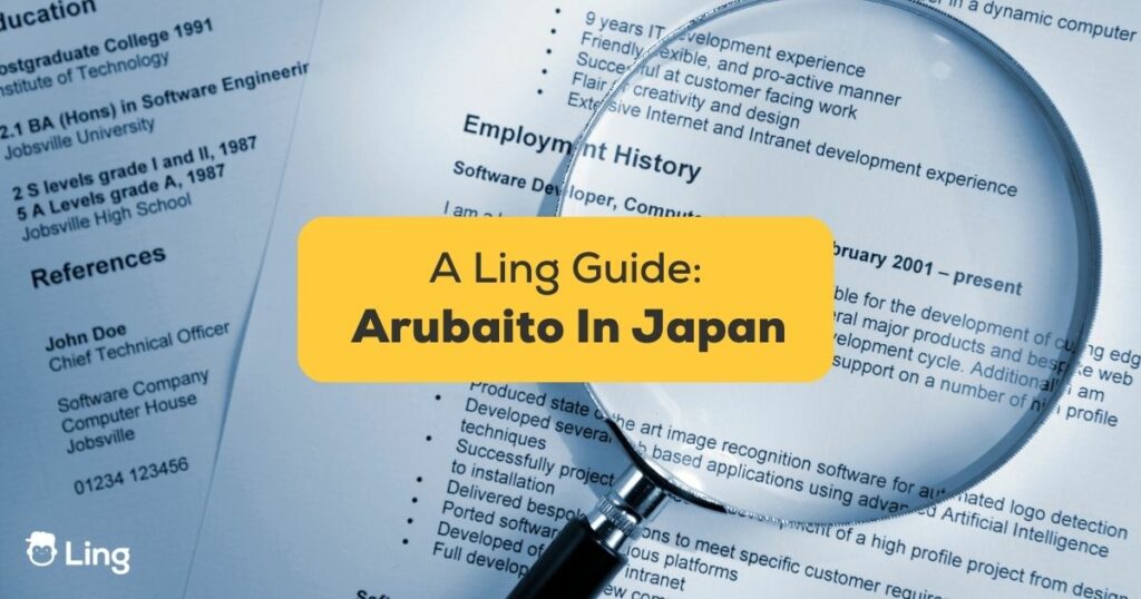 #1 Best Guide Arubaito In Japan