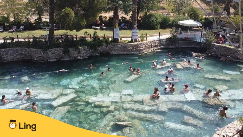 Cleopatra’s Pool in Turkey - Pamukkale travel guide