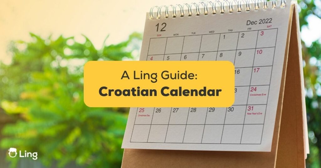 Croatian Calendar The Best List For 2024 Events