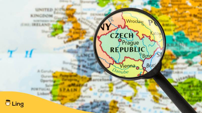 Karte der Tschechischen Republik. Kein Tschechisch bei Babbel! Entdecke 3 atemberaubende Alternativen.
