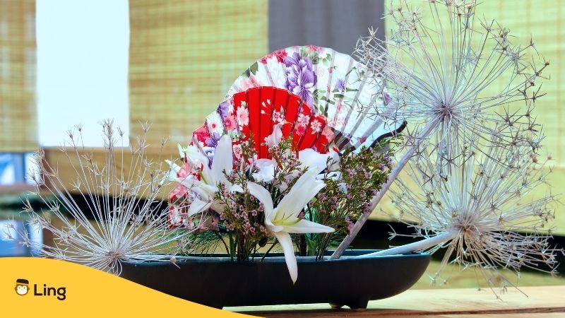 Japanese Ikebana Arrangement