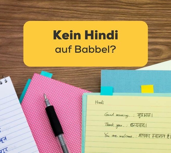 Hindi Sprache, Wörter auf das Notizbuch schreiben. Erfahre warum es kein Hindi auf Babbel gibt? Und entdecke die beste App, um Hindi 2024 zu lernen!