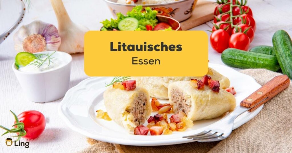Rustikale Cepelinai, eine Spezialität der litauischen Küche. Entdecke litauisches Essen mit unserem spektakulären Leitfaden für Feinschmecker!