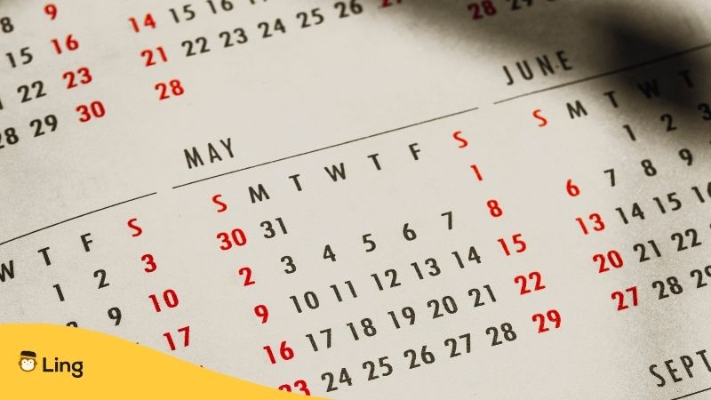 months in the Croatian Calendar