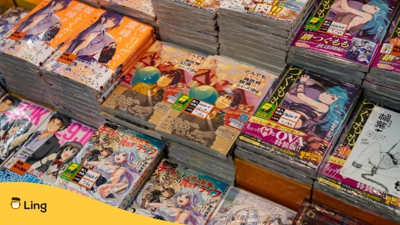 Manga for Japanese Lesson
