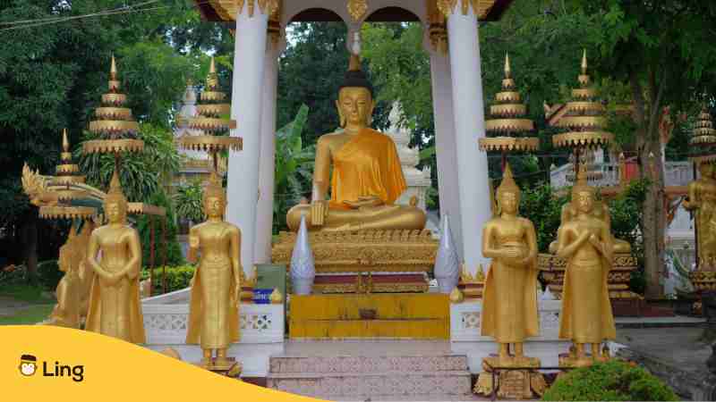A photo of Wat Sisaket in Laos