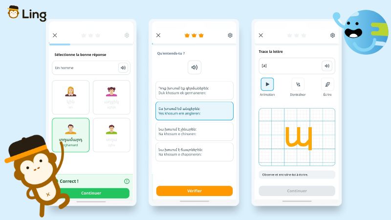 Cours D'arménien Sur L'application Ling