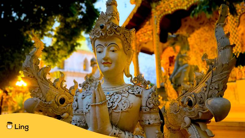 Buddha Statue In Chiang Mai