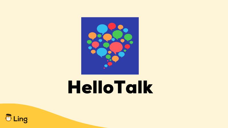 Pas de lao sur Duolingo
Application HelloTalk