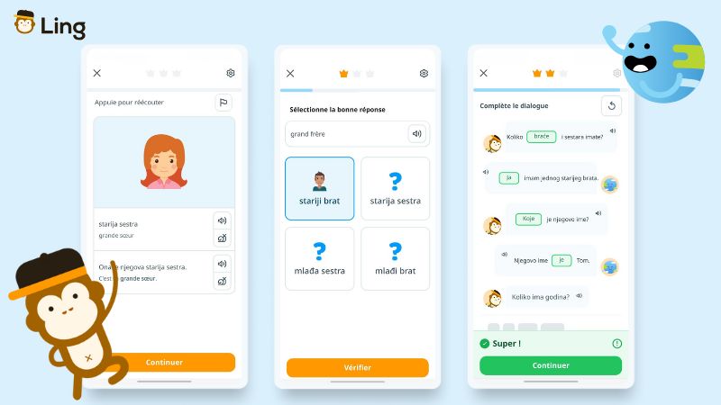 Cours De Serbe Sur L'application Ling