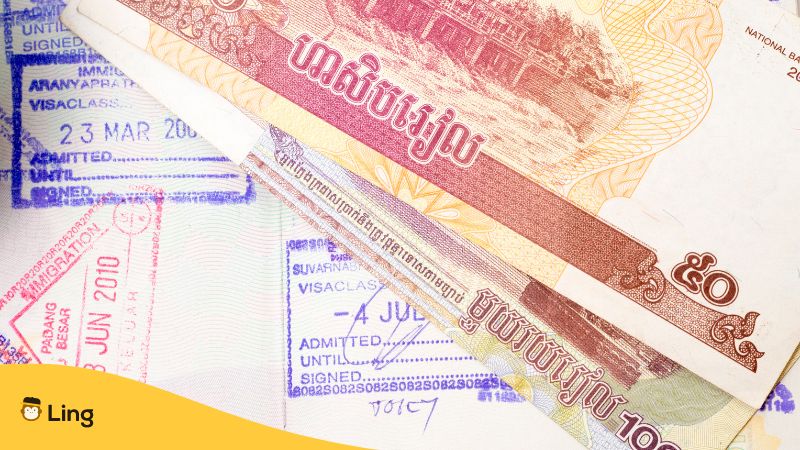 캄보디아어 숫자 02 캄보디아 화폐 Cambodian numbers 02 Cambodian currency