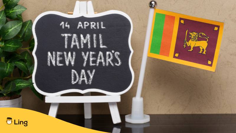 Tamilisches Neujahrsfest - Nationalfeiertag in Sri Lanka.
Die 100 besten Möglichkeiten ein Frohes neues Jahr auf Tamil zu sagen.