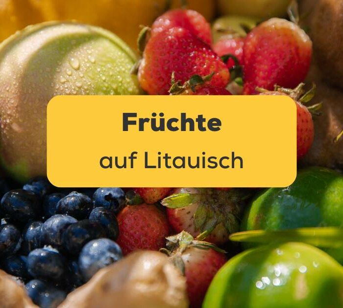 Verschiedene Früchte. Entdecke über 20 saftige Früchte auf Litauisch mit Ling!