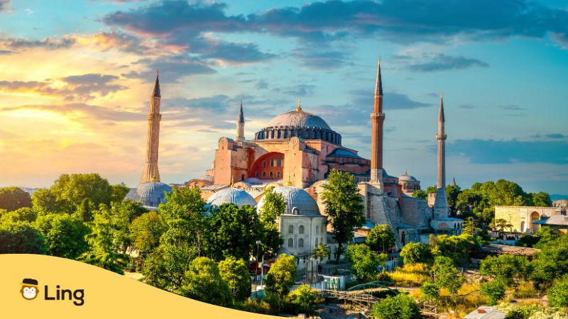 A photo of Hagia Sophia Mosque