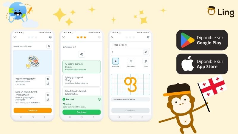 Application Ling Pour Apprendre Le Géorgien