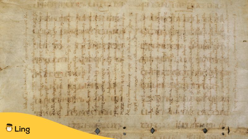 Alphabet Géorgien Ancien Asomtavruli