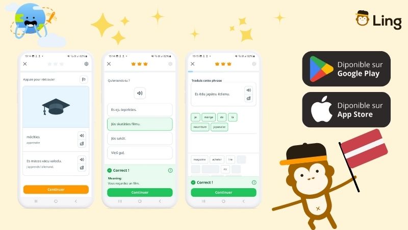 Ling App Alphabet Letton