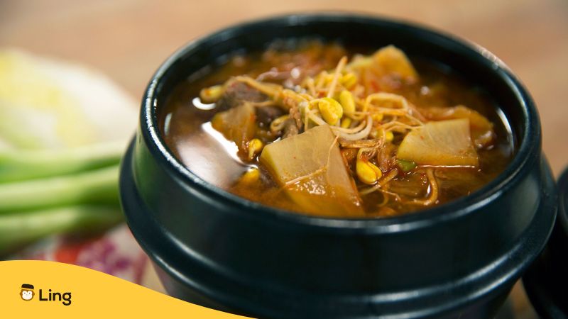 An image of Korean hangover soup