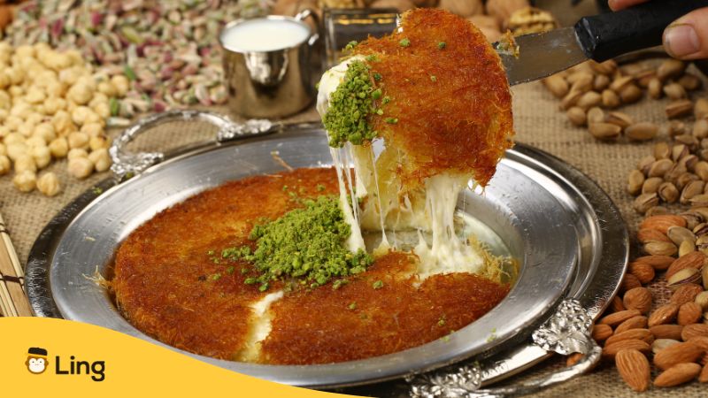 künefe-Turkish Desserts-Ling