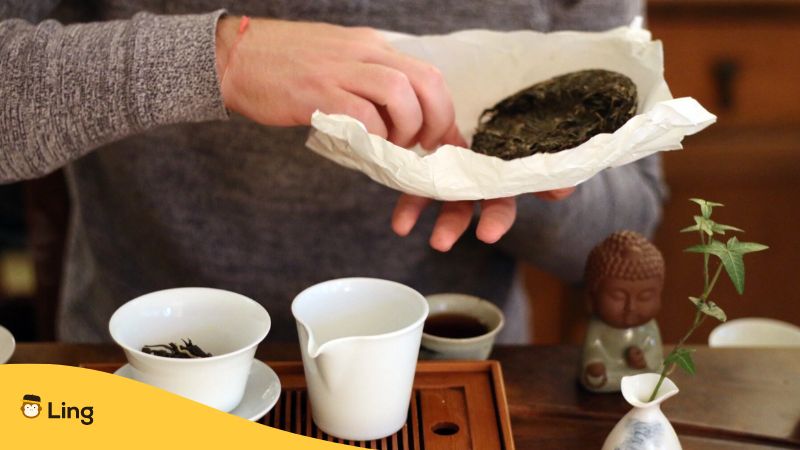 An image of Chinese tea