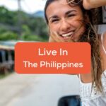 live in the Philippines - a photo of an expat woman riding a jeepney