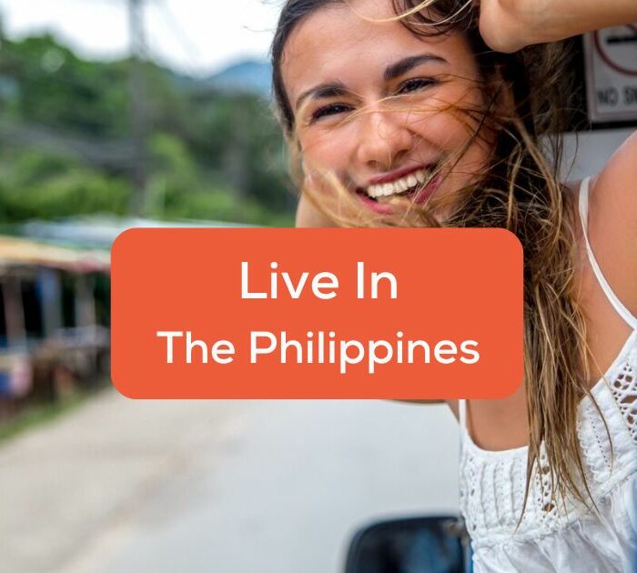 live in the Philippines - a photo of an expat woman riding a jeepney