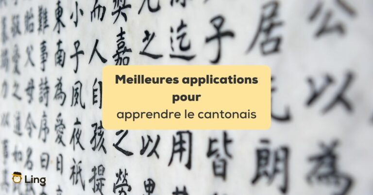 Applications Pour Apprendre Le Cantonais Écriture Chinoise Traditionnelle Sur Un Mur Blanc