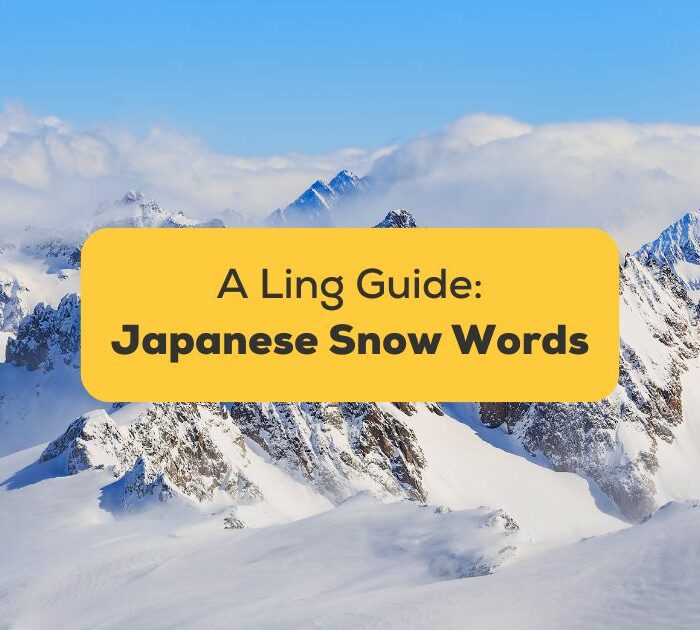 5 Awesome Japanese Words For Snow
