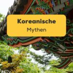 Koreanische Traditionelle Dachverzierung. Entdecke koreanische Mythen mit der Ling-App!