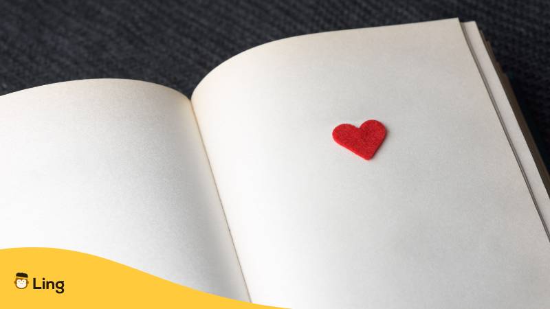 Buch der Liebe. Lerne über 15 beste Liebessprüche auf Kroatisch!
