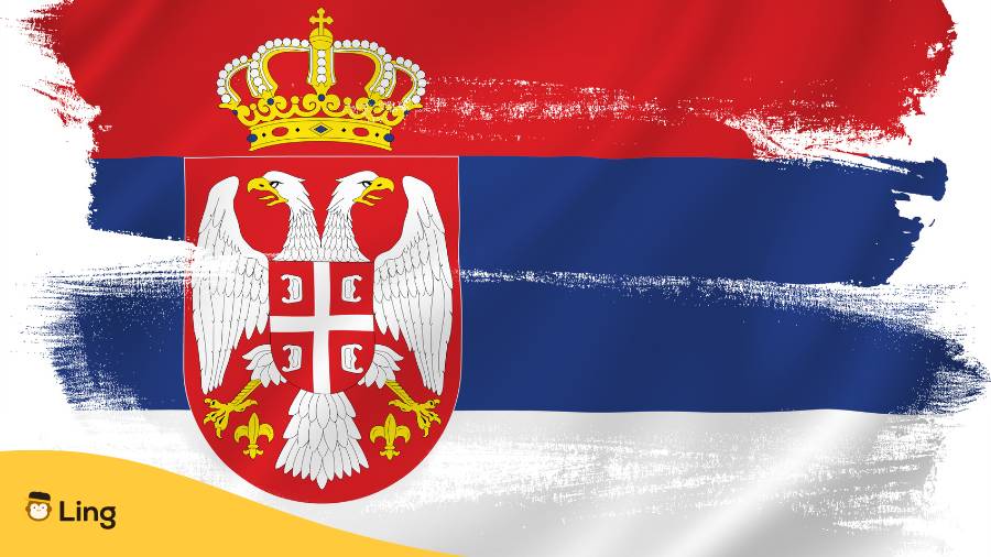 Serbische Flagge. Lerne über 30 aufregende serbische Redensarten, die du kennen solltest!
