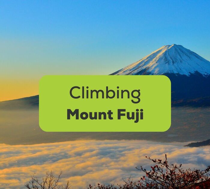 Climbing Mount Fuji - A photo of Fujisan.