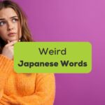 Weird Japanese words - A photo of a confused looking girl.