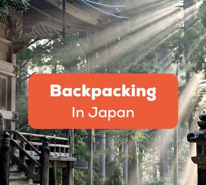Traditional Japanese building - Backpacking in Japan Ling app