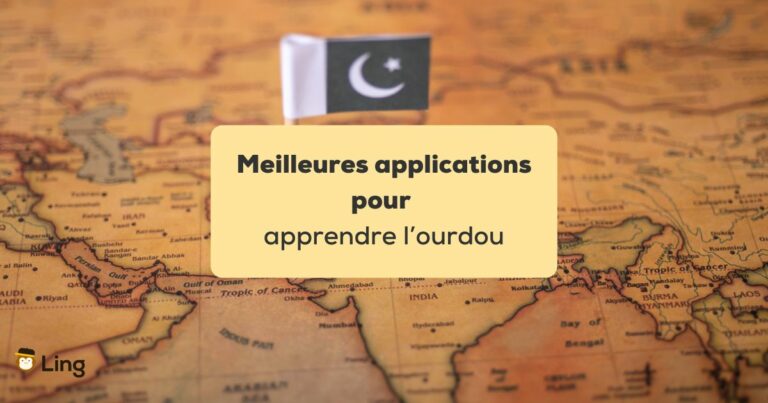 Applications Pour Apprendre L'Ourdou Drapeau Du Pakistan Sur Une Carte Du Monde