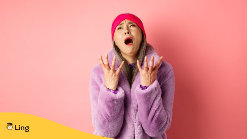 Ling App Image Frustrating Woman 1