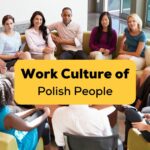 people sit in circle for work culture of polish people