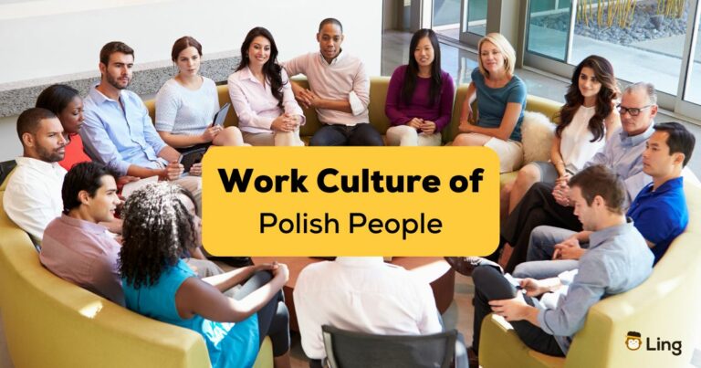 People Sit In Circle For Work Culture Of Polish People