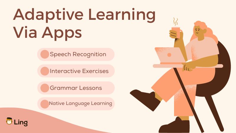 Adaptive learning via apps