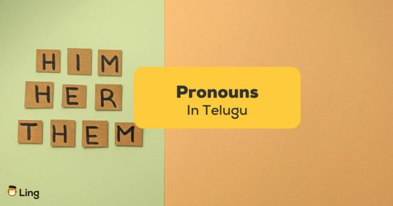 &Quot;Him&Quot;, &Quot;Her&Quot;, And &Quot;Them&Quot; Written With Cardboard Letters - Telugu Pronouns